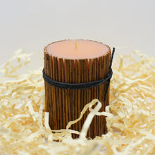 Load image into Gallery viewer, Bamboo Rustic Candle
