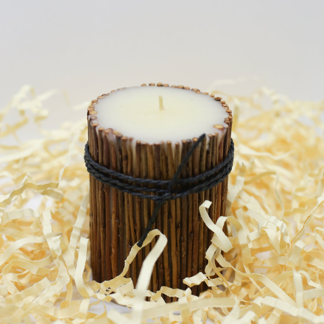 Bamboo Rustic Candle