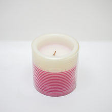 Load image into Gallery viewer, Gold and Pink Candle
